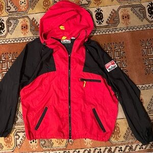 Marlboro 90’s Nylon Windbreaker Hooded Camping Jacket